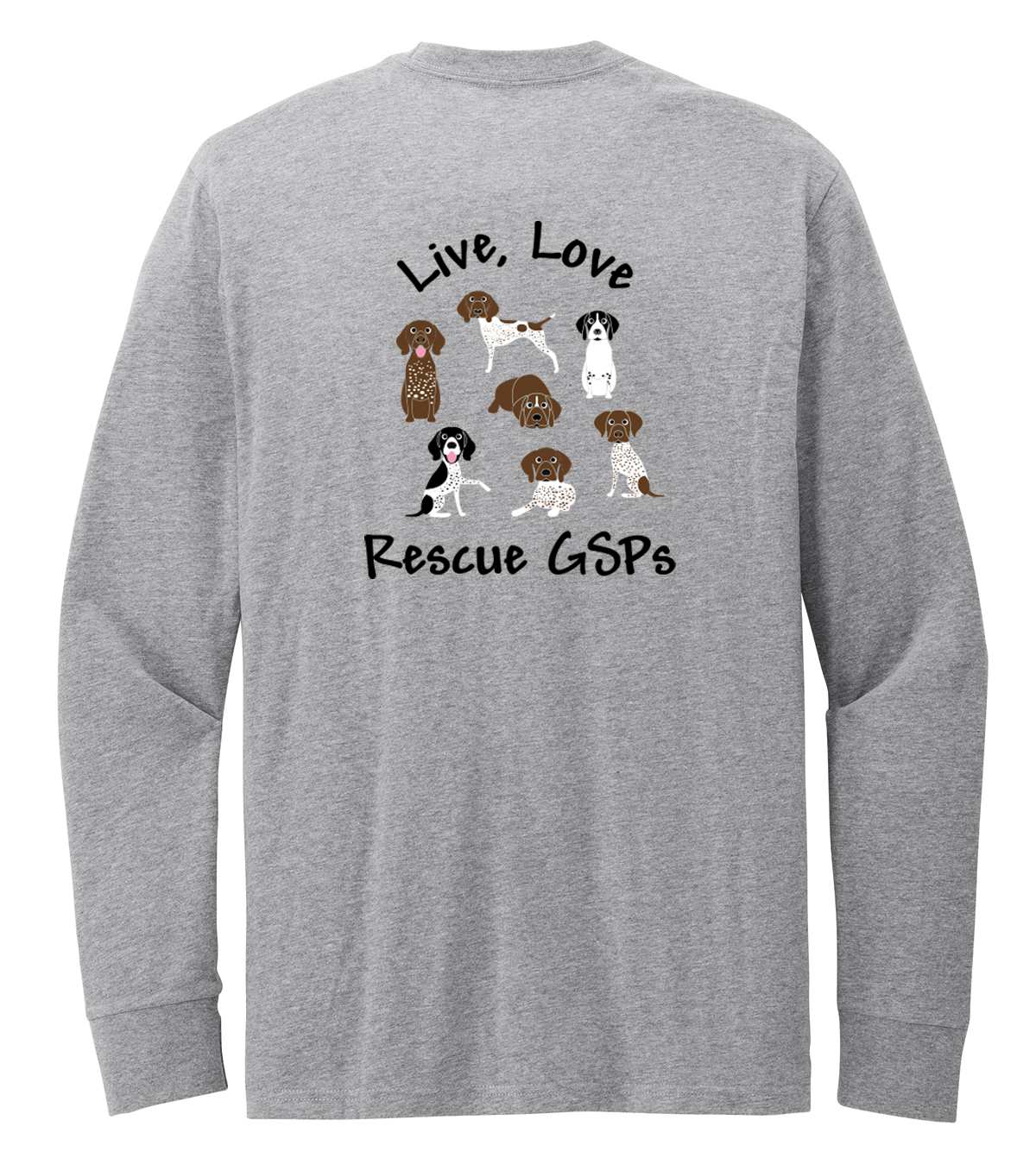 Illinois Shorthair Rescue 20th Anniversary Unisex Long Sleeve Tee