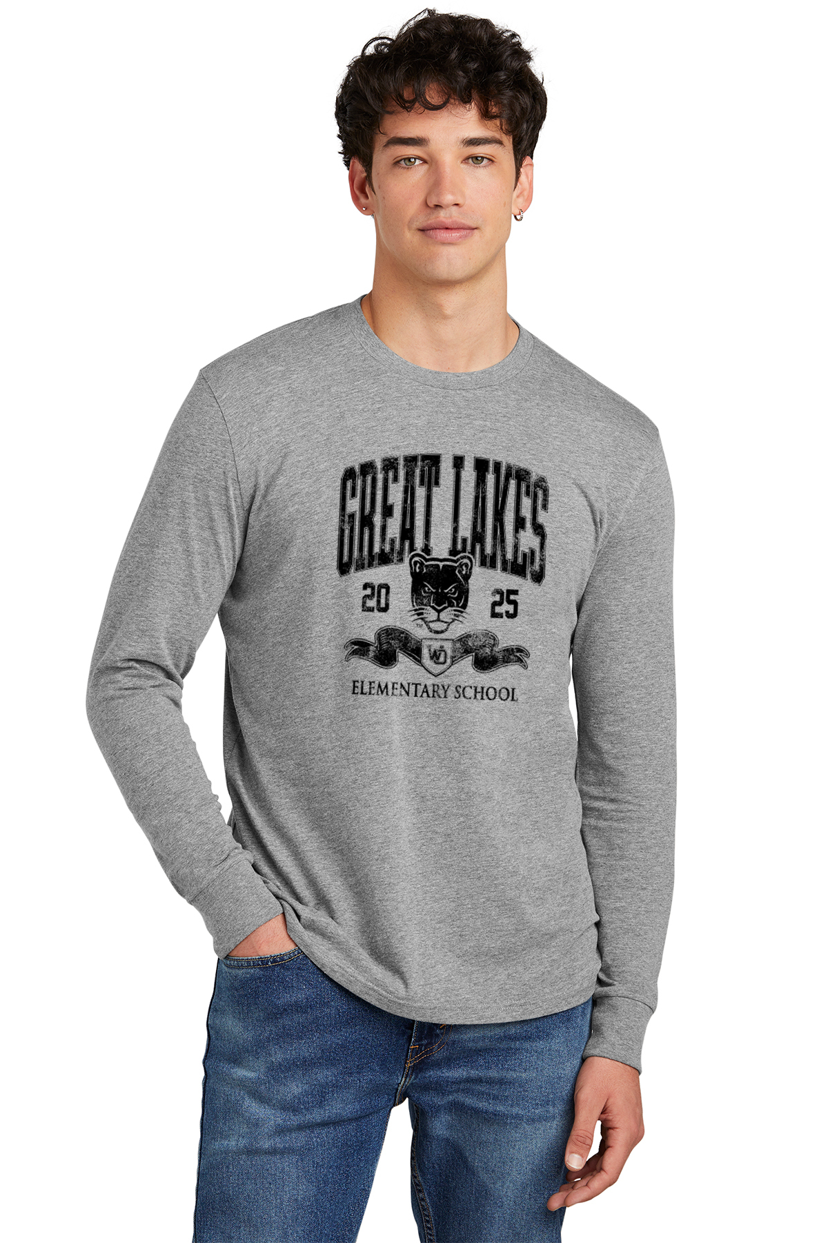 Great Lakes Elementary Adult Long Sleeve Tee