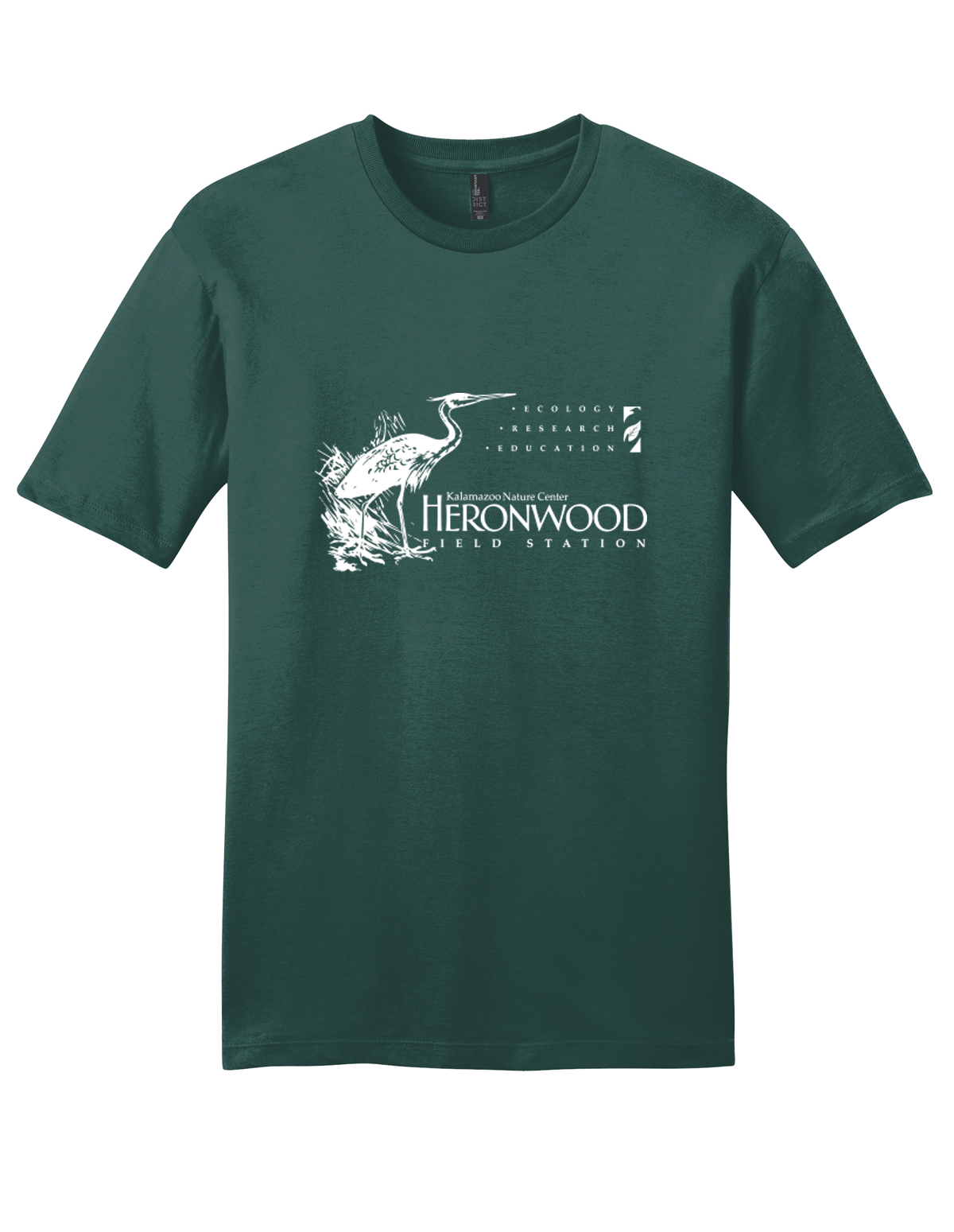 Heronwood Field Station Unisex District Tee