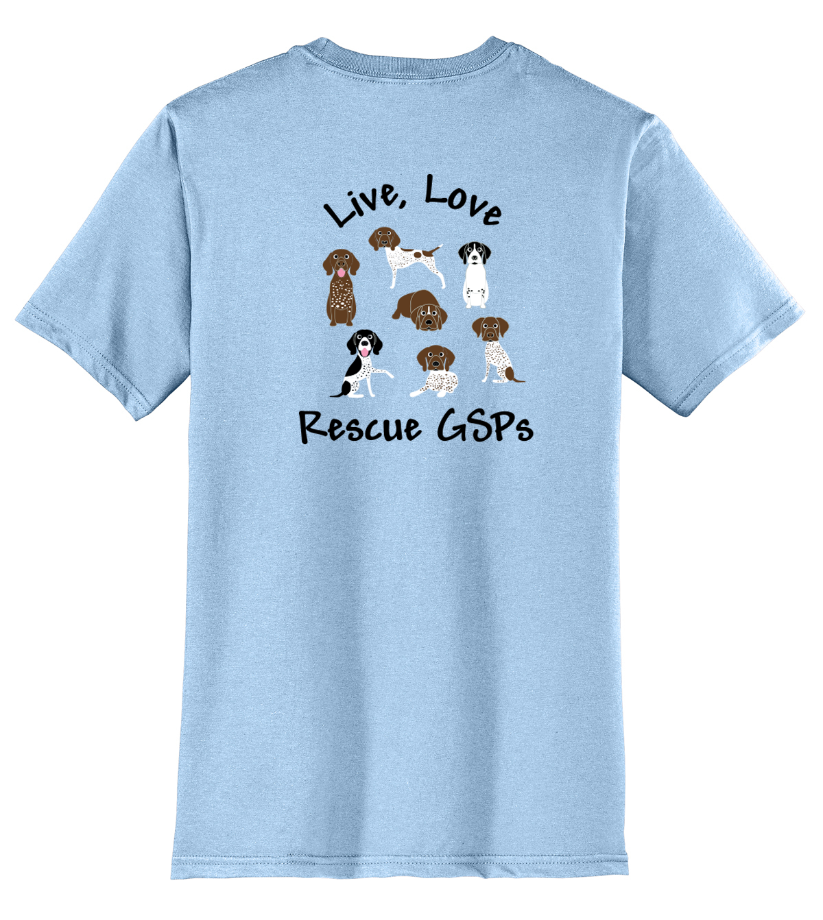 Illinois Shorthair Rescue 20th Anniversary Unisex Tee