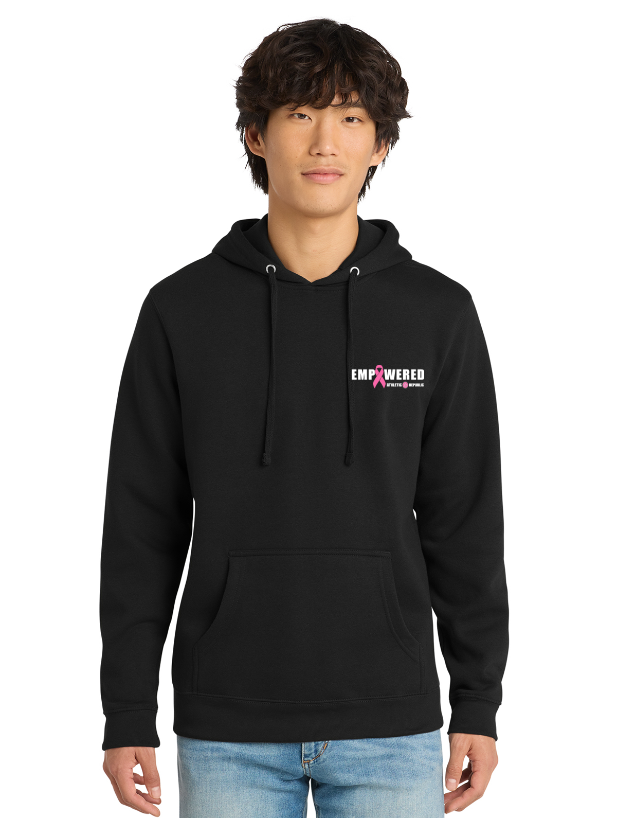 Athletic Republic Hudson Valley Unisex Breast Cancer Awareness Hooded Sweatshirt