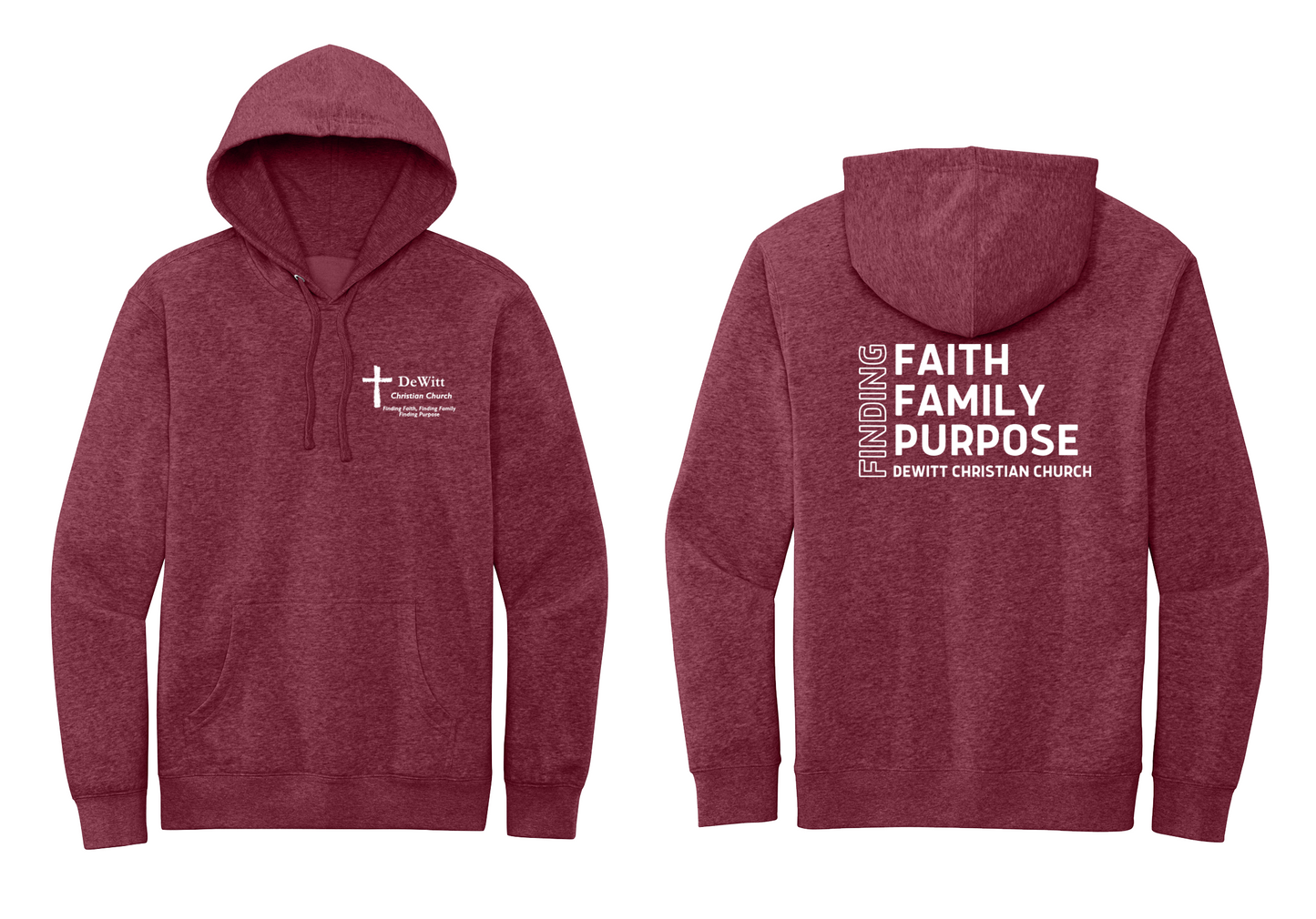 DeWitt Christian Church Adult Hoodie