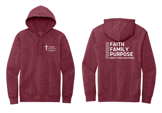 DeWitt Christian Church Adult Hoodie