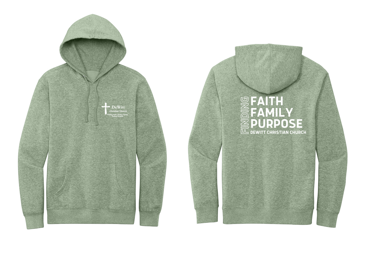 DeWitt Christian Church Adult Hoodie