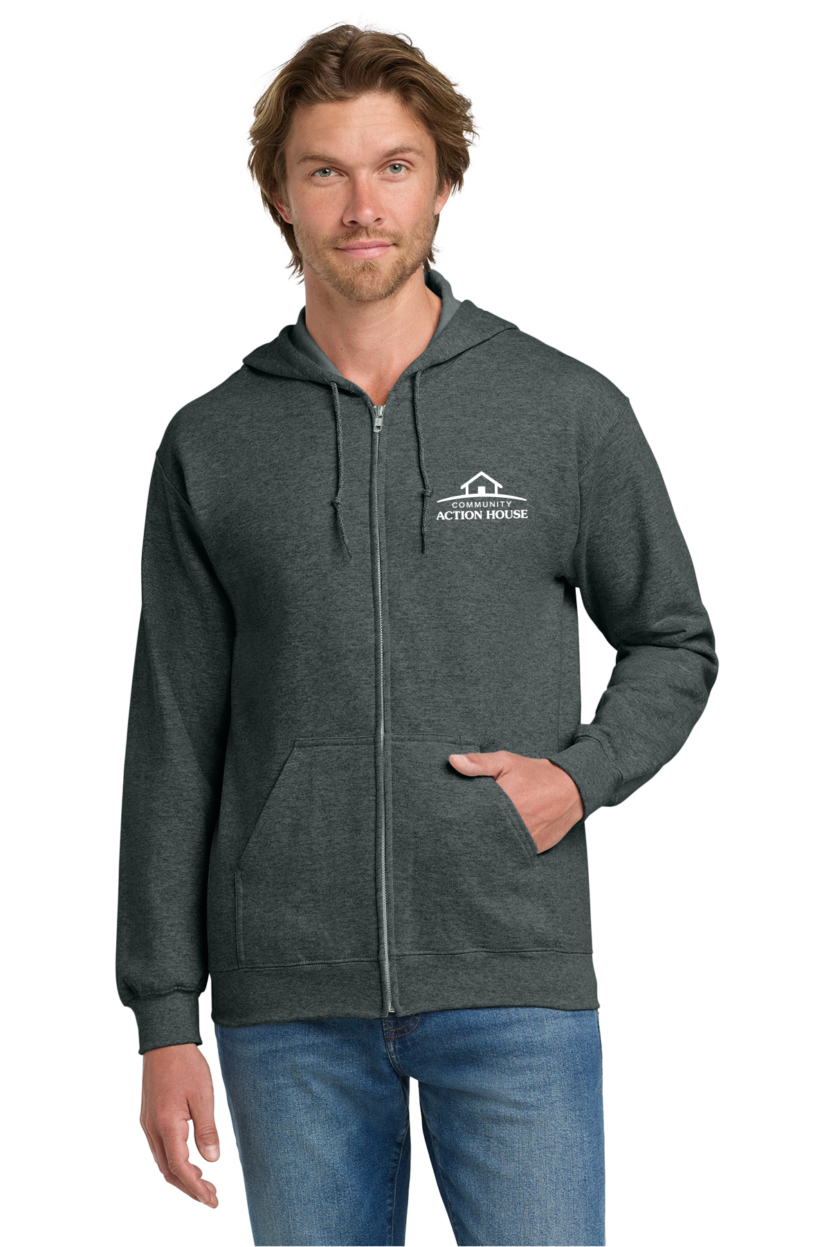 Community Action House Zip-up Hoodie