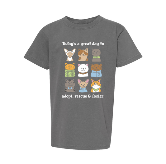 Pet Angel Adoption Great Day to Adopt & Foster Youth Tee