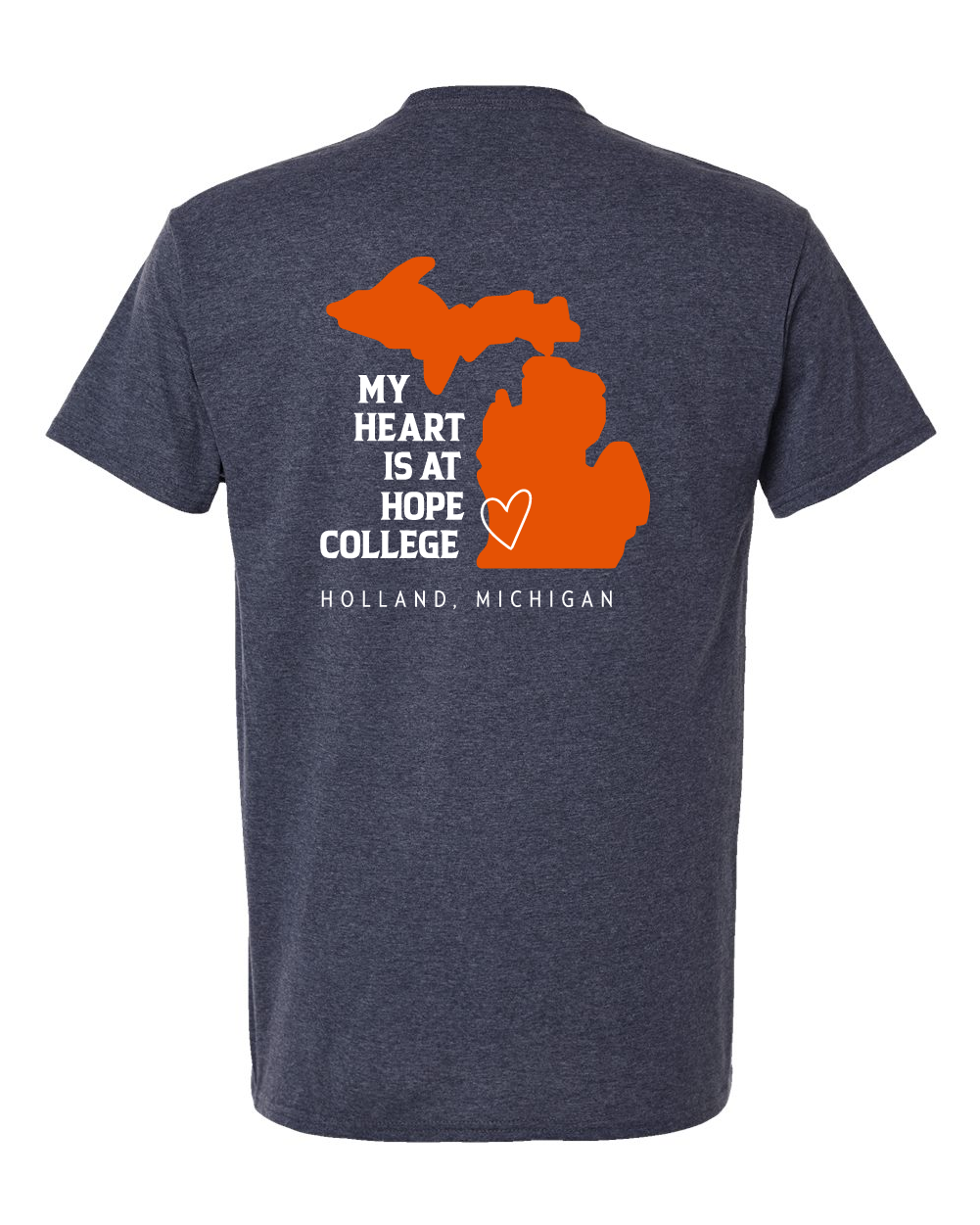 Hope College "My Heart is at Hope" Unisex Tee