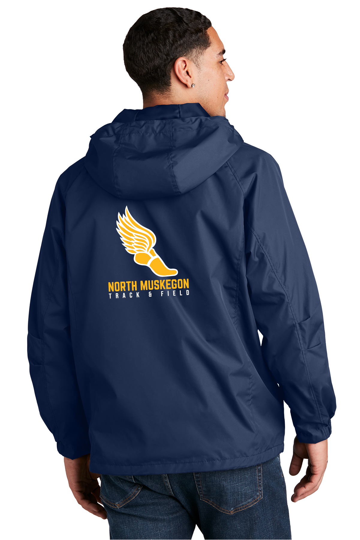 North Muskegon Track & Field Warm-up Windbreaker