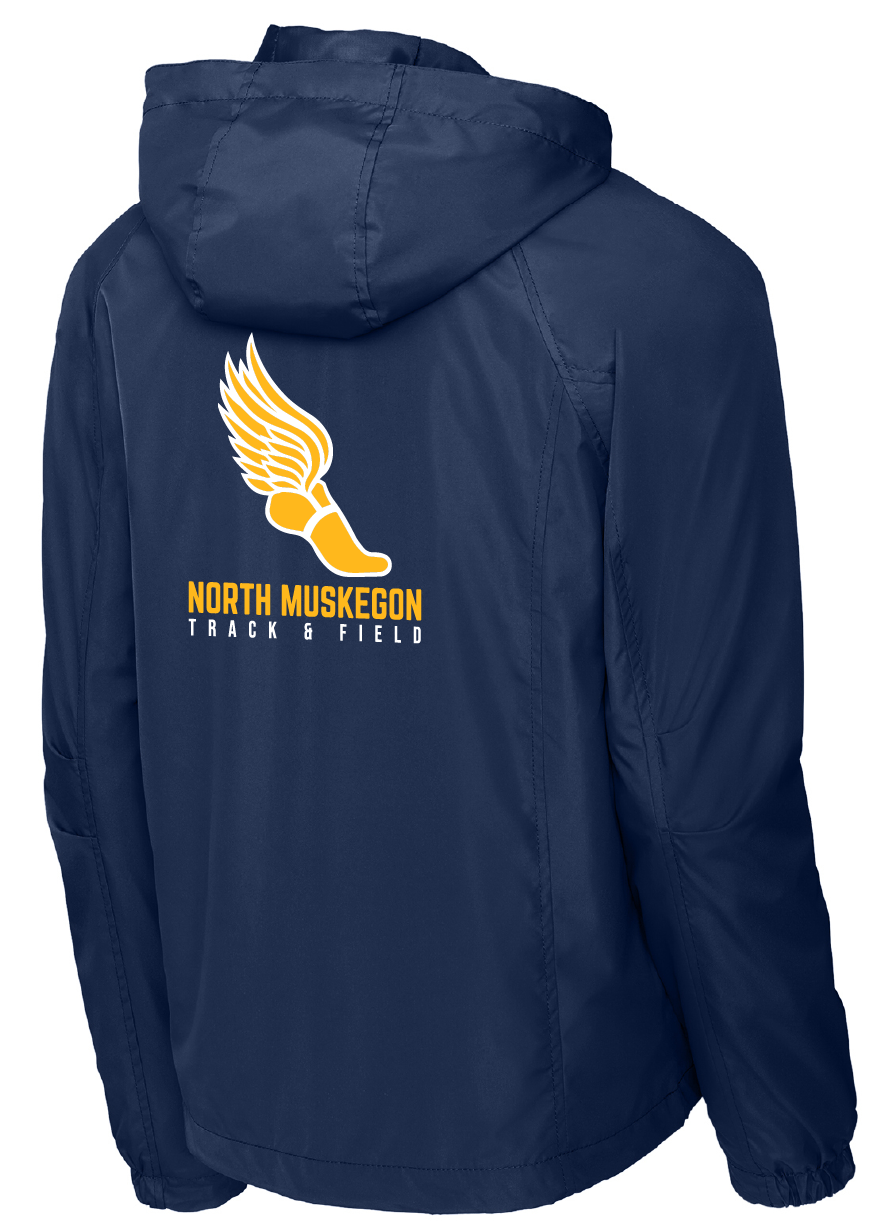 North Muskegon Track & Field Warm-up Windbreaker