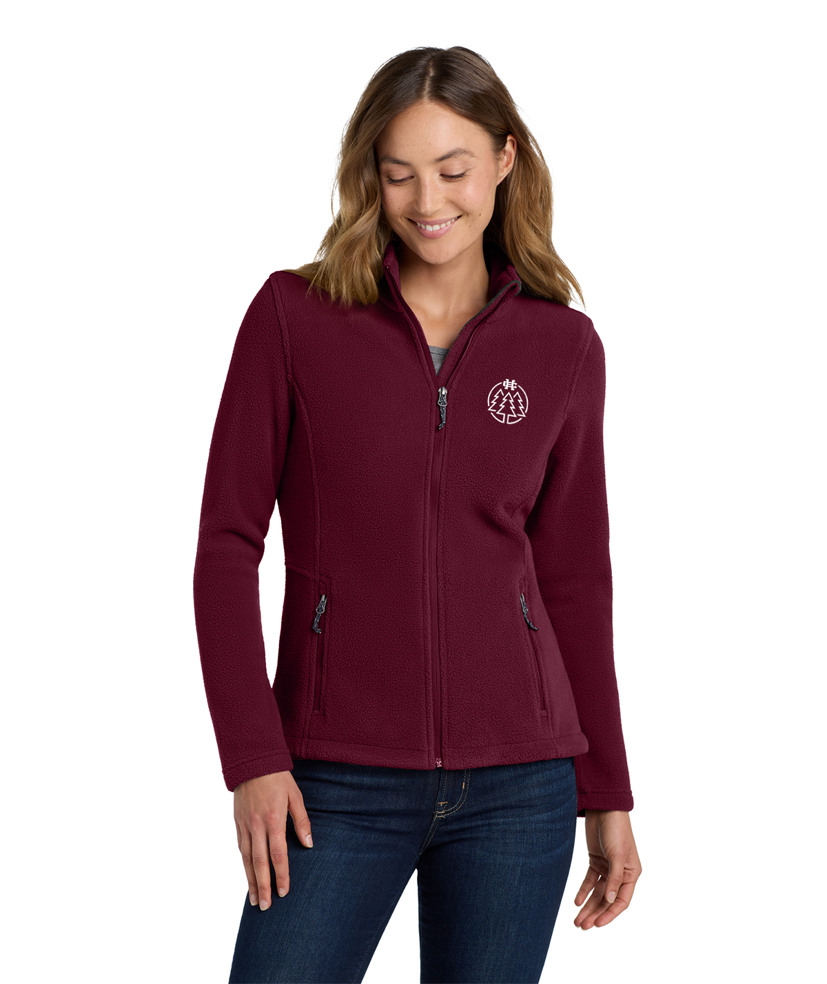 Holland Christian Forest School Adult Full-zip Fleece Jacket (Women's)