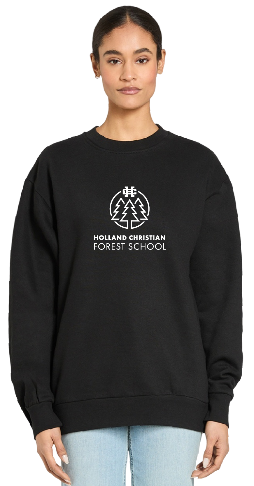 Holland Christian Forest School Adult Crewneck Sweatshirt