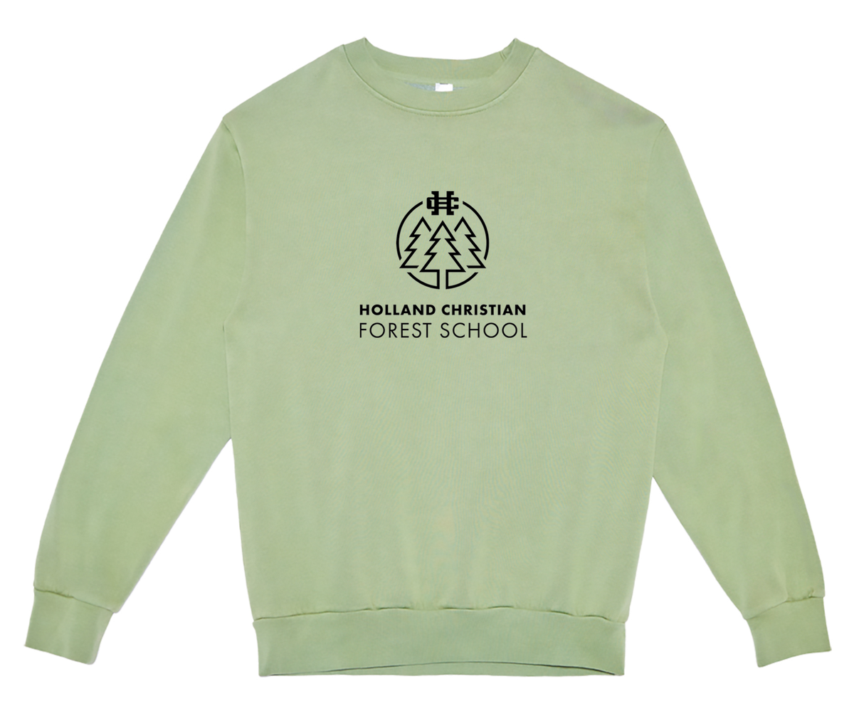 Holland Christian Forest School Adult Crewneck Sweatshirt