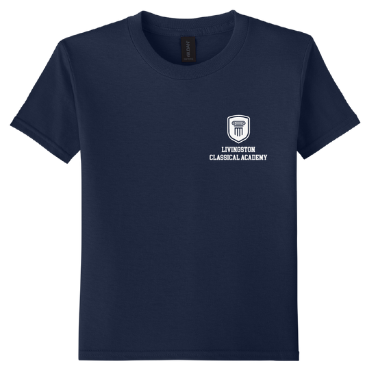 Livingston Classical Academy "Great in Wisdom" Youth Tee
