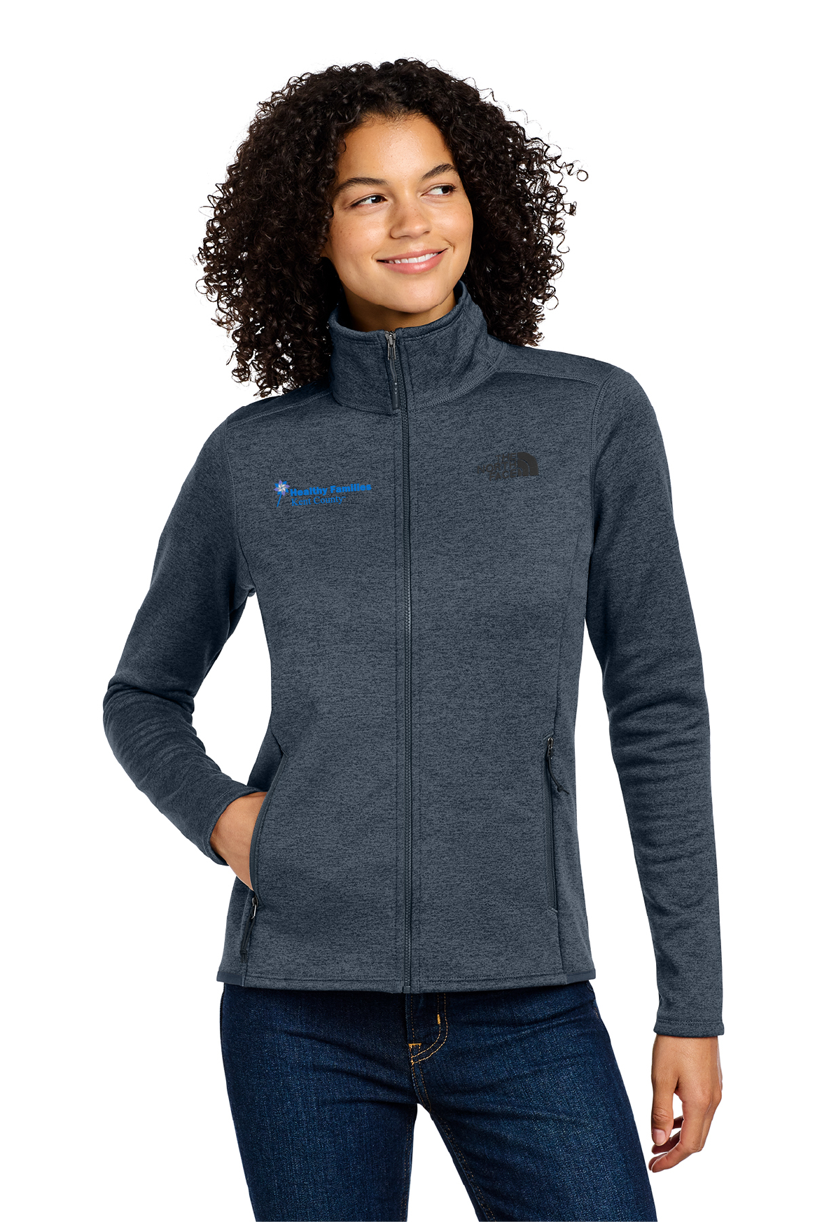 HFKC The North Face Sweater Fleece Zip-up Jacket