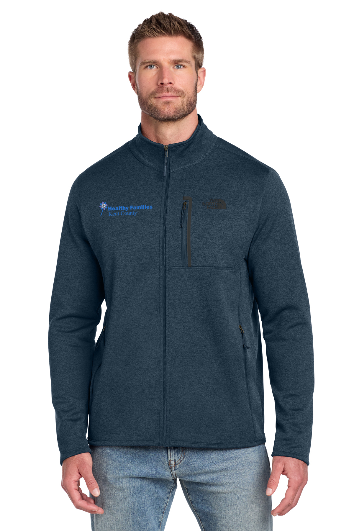 HFKC The North Face Sweater Fleece Zip-up Jacket