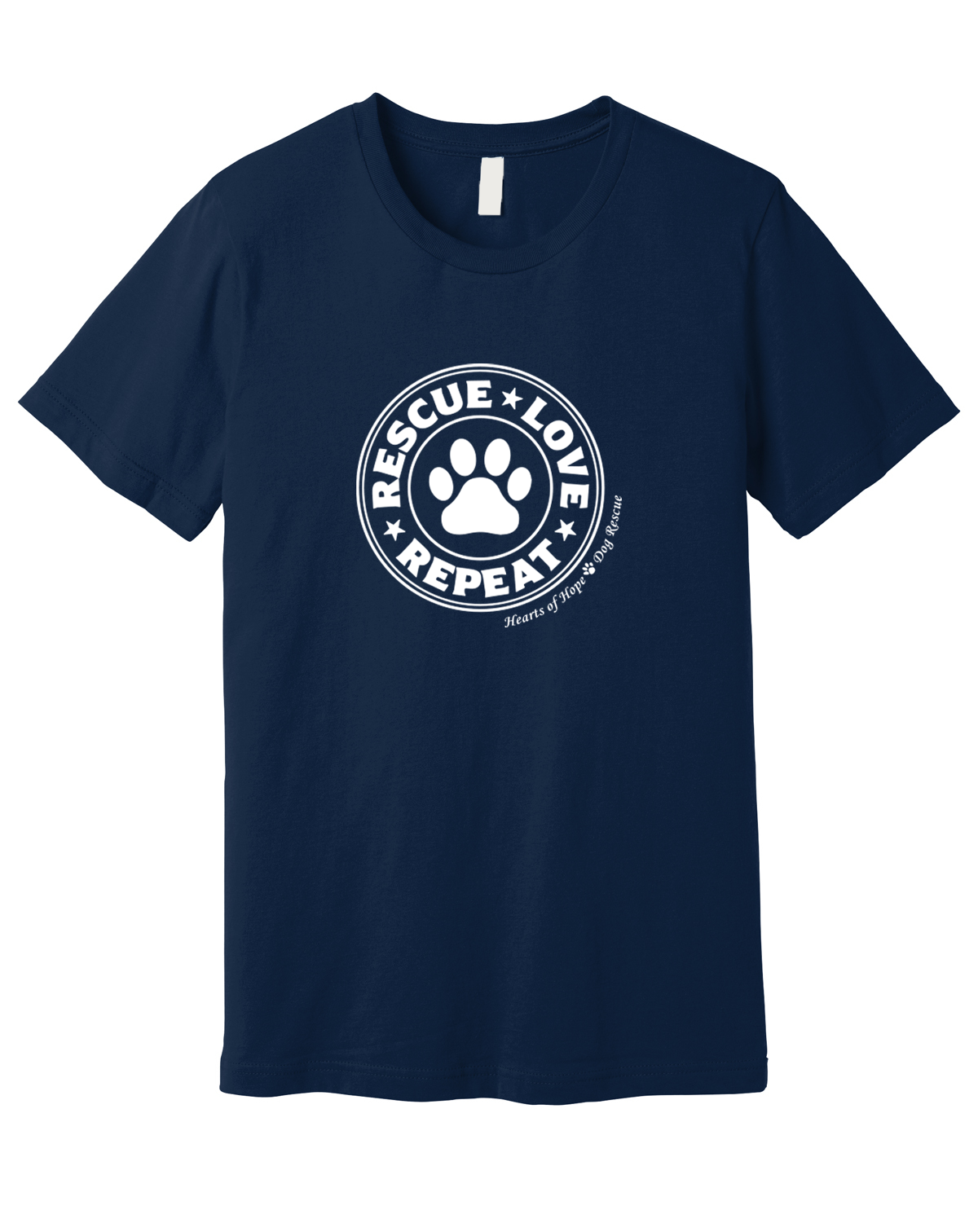 Hearts of Hope Dog Rescue Unisex Tee