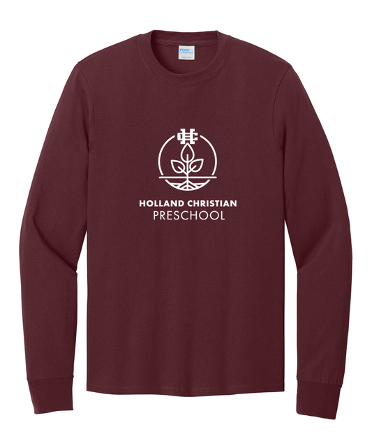 Holland Christian Preschool Adult Long Sleeve Tee