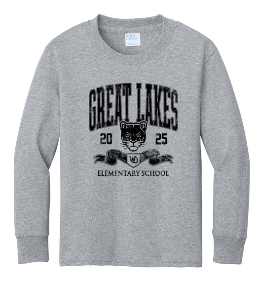 Great Lakes Elementary Youth Long Sleeve Tee