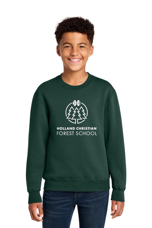 Holland Christian Forest School Youth Crewneck Sweatshirt