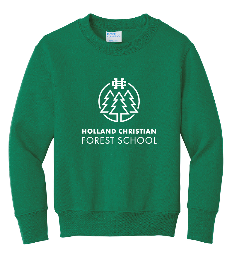 Holland Christian Forest School Youth Crewneck Sweatshirt