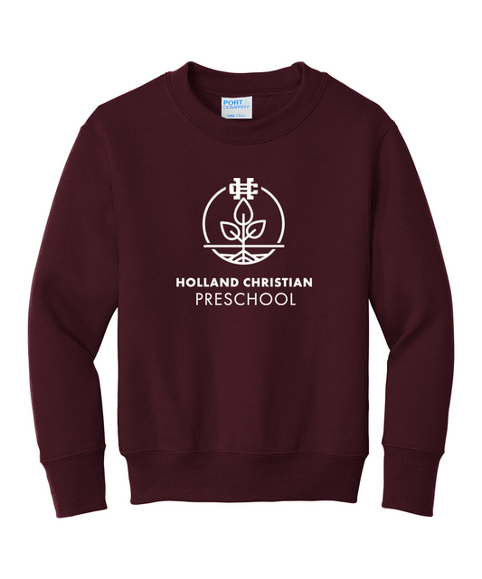 Holland Christian Preschool Youth Crewneck Sweatshirt