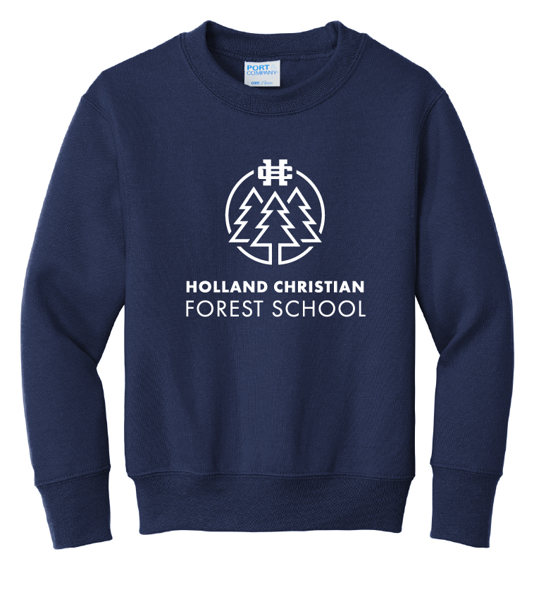 Holland Christian Forest School Youth Crewneck Sweatshirt