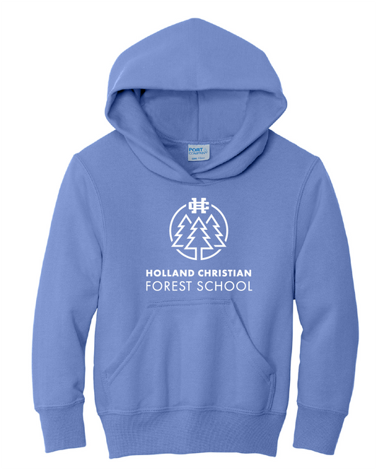 Holland Christian Forest School Youth Hooded Sweatshirt