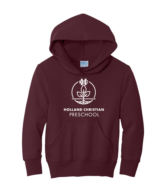 Holland Christian Preschool Youth Hooded Sweatshirt