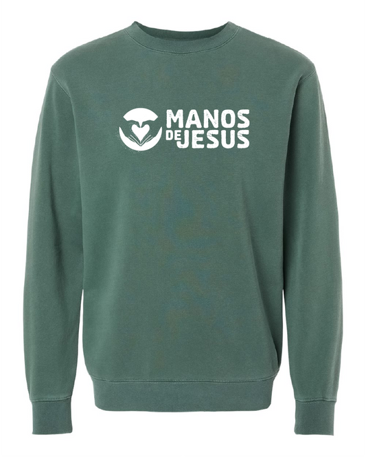 Manos de Jesús Adult Crewneck Sweatshirt