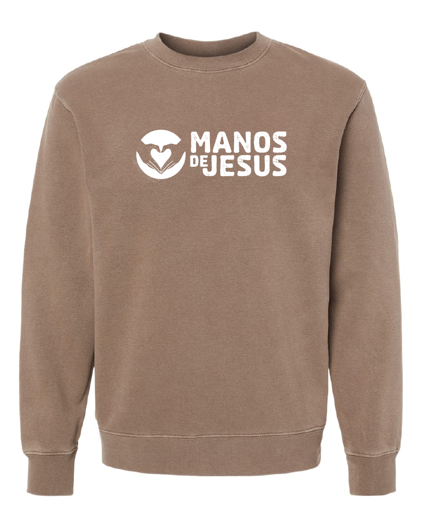 Manos de Jesús Adult Crewneck Sweatshirt