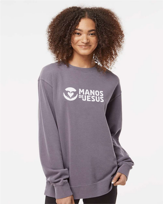 Manos de Jesús Adult Crewneck Sweatshirt