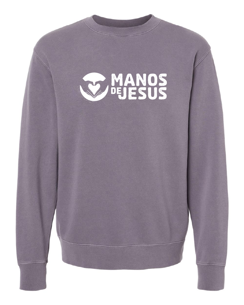 Manos de Jesús Adult Crewneck Sweatshirt