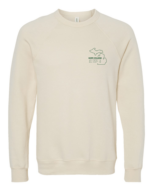 Hope College "Meet Me in the Pine Grove" Unisex Crewneck Sweatshirt