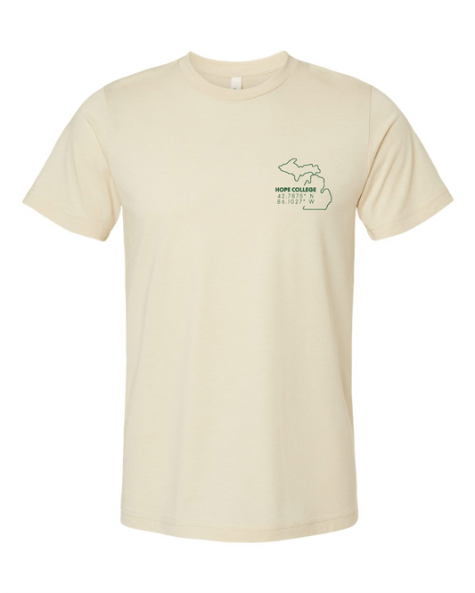 Hope College "Meet Me in the Pine Grove" Unisex Tee