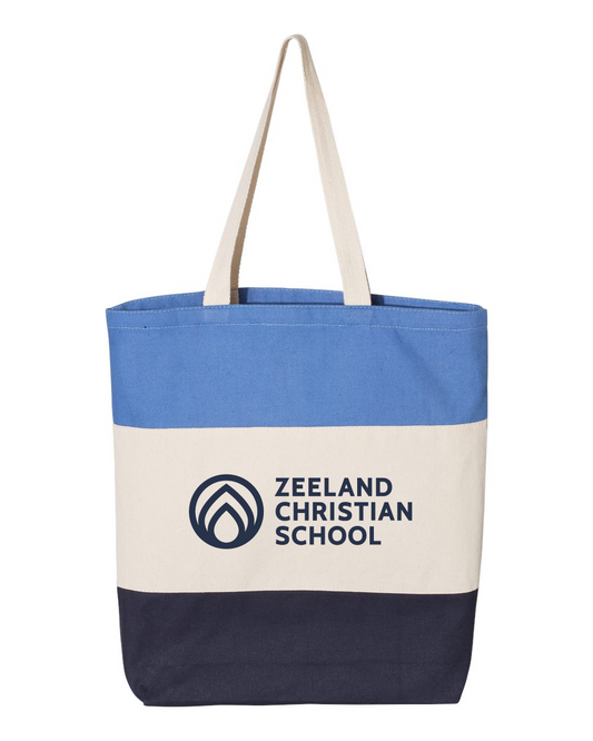 ZCS Primary Logo Tote (Tri-Color)