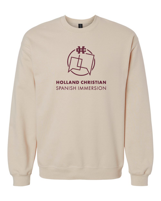 Holland Christian Spanish Immersion Unisex Crewneck Sweatshirt