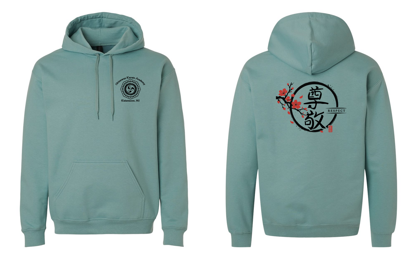 RESPECT - Okinawan Karate Academy Adult Hoodie