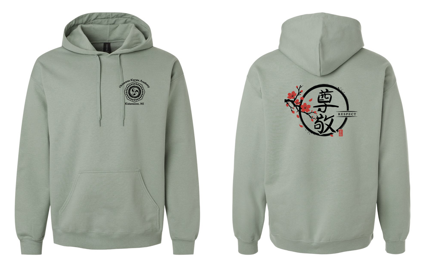 RESPECT - Okinawan Karate Academy Adult Hoodie