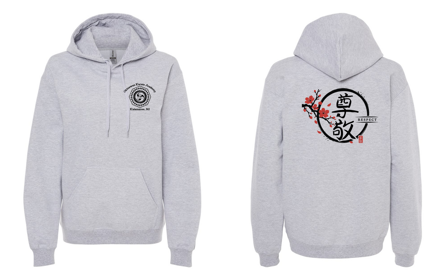 RESPECT - Okinawan Karate Academy Adult Hoodie