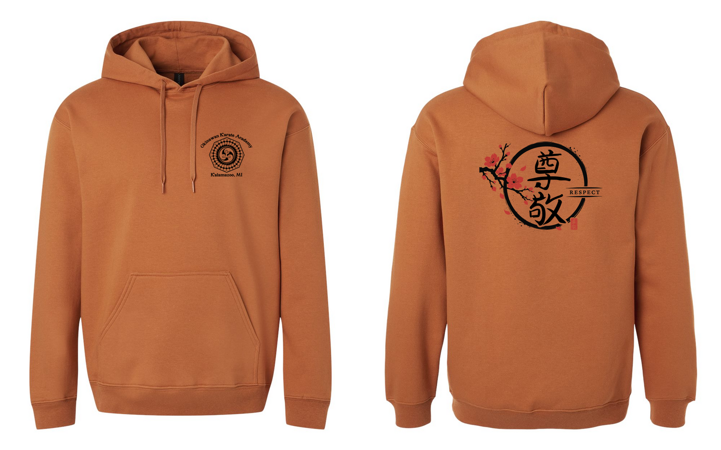 RESPECT - Okinawan Karate Academy Adult Hoodie