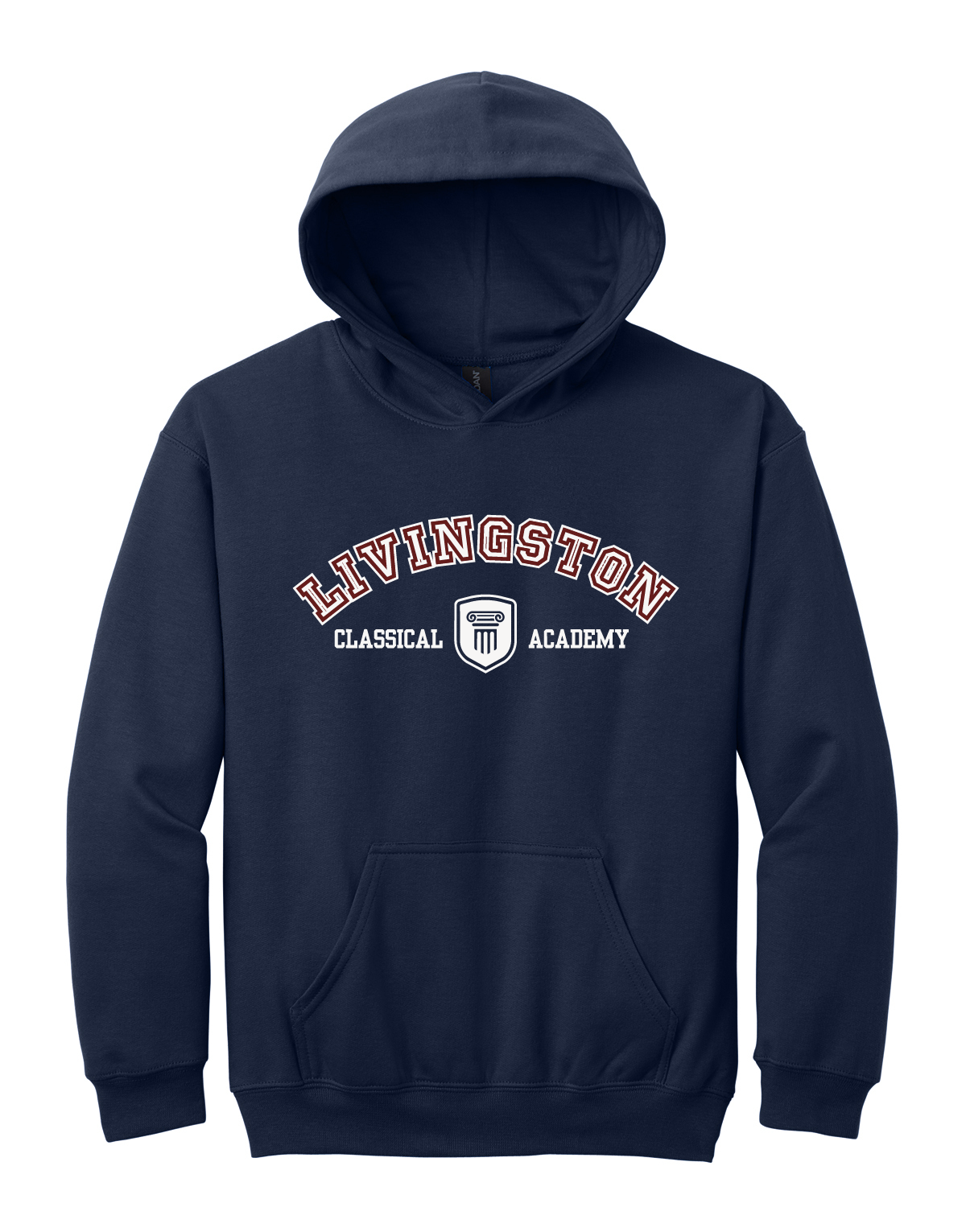 Livingston Classical Academy Campus Classic Sweatshirt (Youth) - Spirit Wear Only