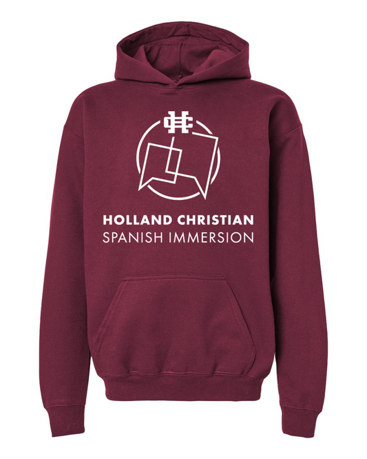 Holland Christian Spanish Immersion Youth Hooded Sweatshirt