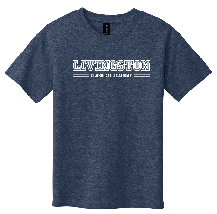 Livingston Classical Academy Youth Wordmark Tee