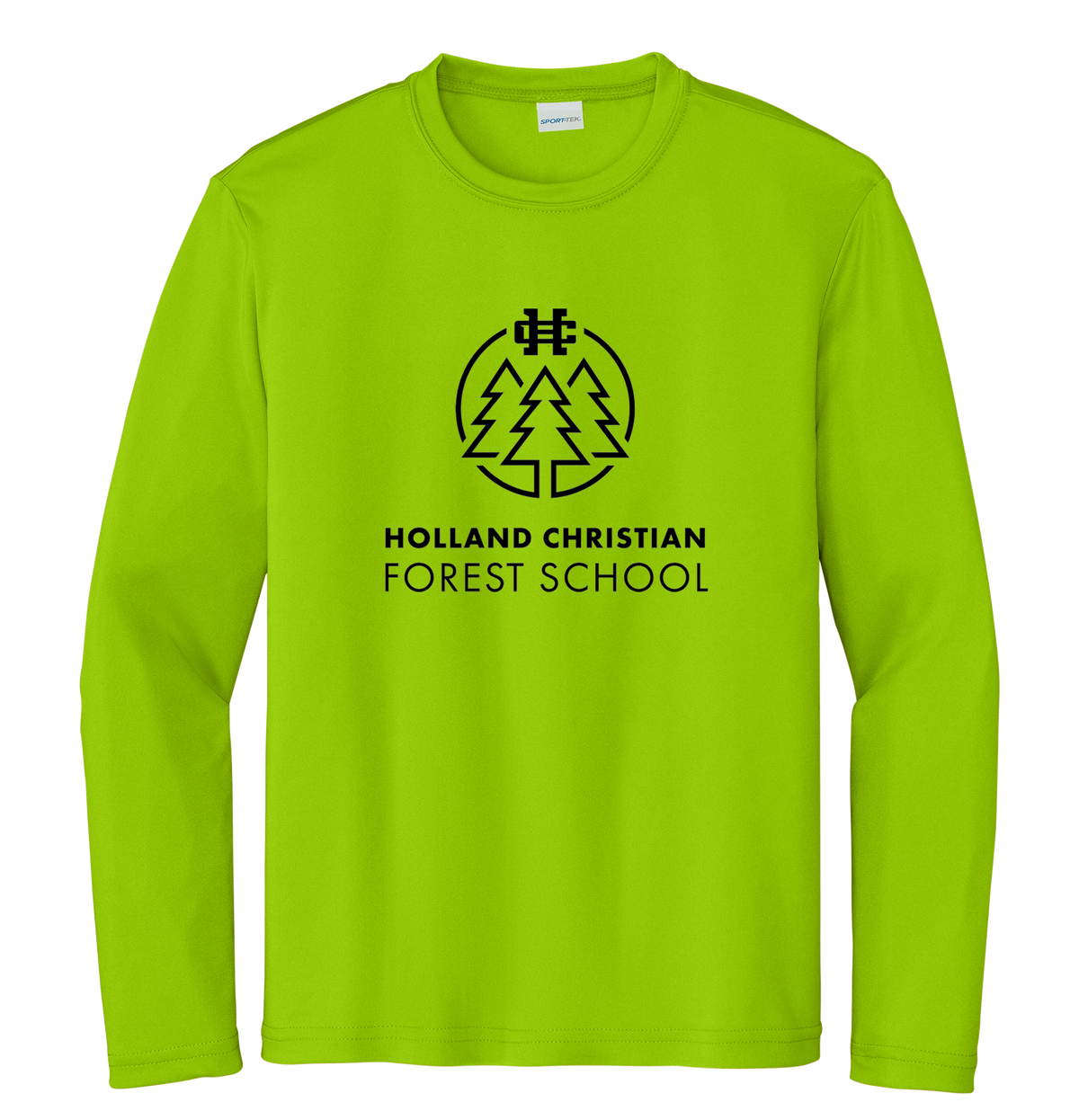 Holland Christian Forest School Youth Performance Long Sleeve Tee