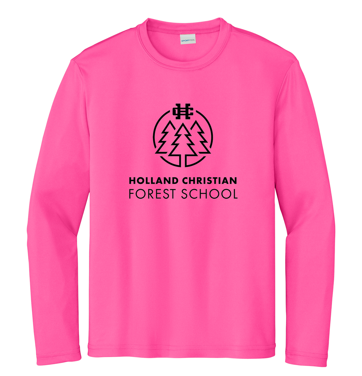 Holland Christian Forest School Youth Performance Long Sleeve Tee