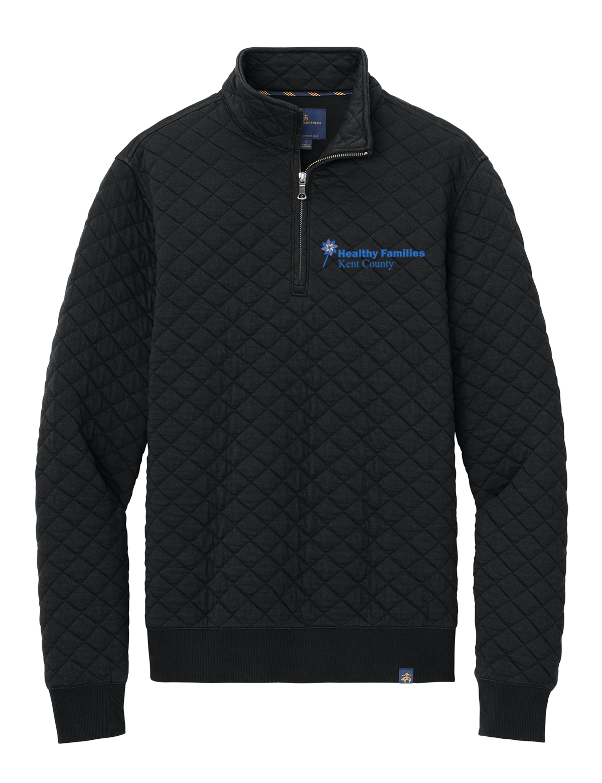 HFKC Brooks Brothers Diamond Quilt Fleece