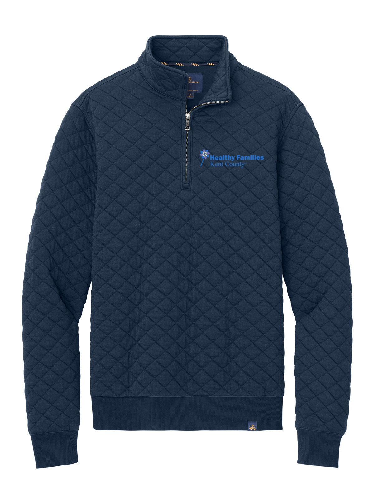 HFKC Brooks Brothers Diamond Quilt Fleece