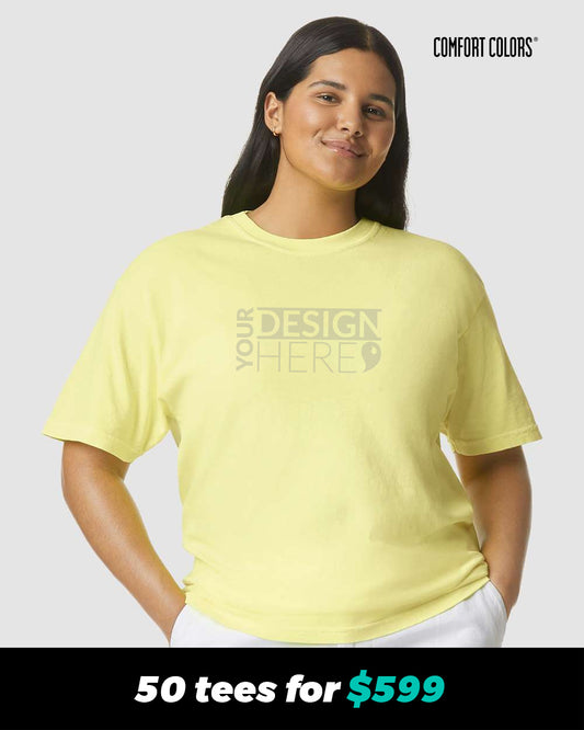50 Comfort Colors Tees for $599