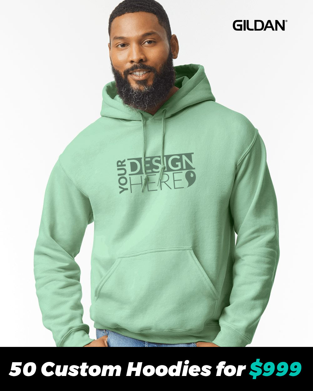 50 Custom Hoodies for $999