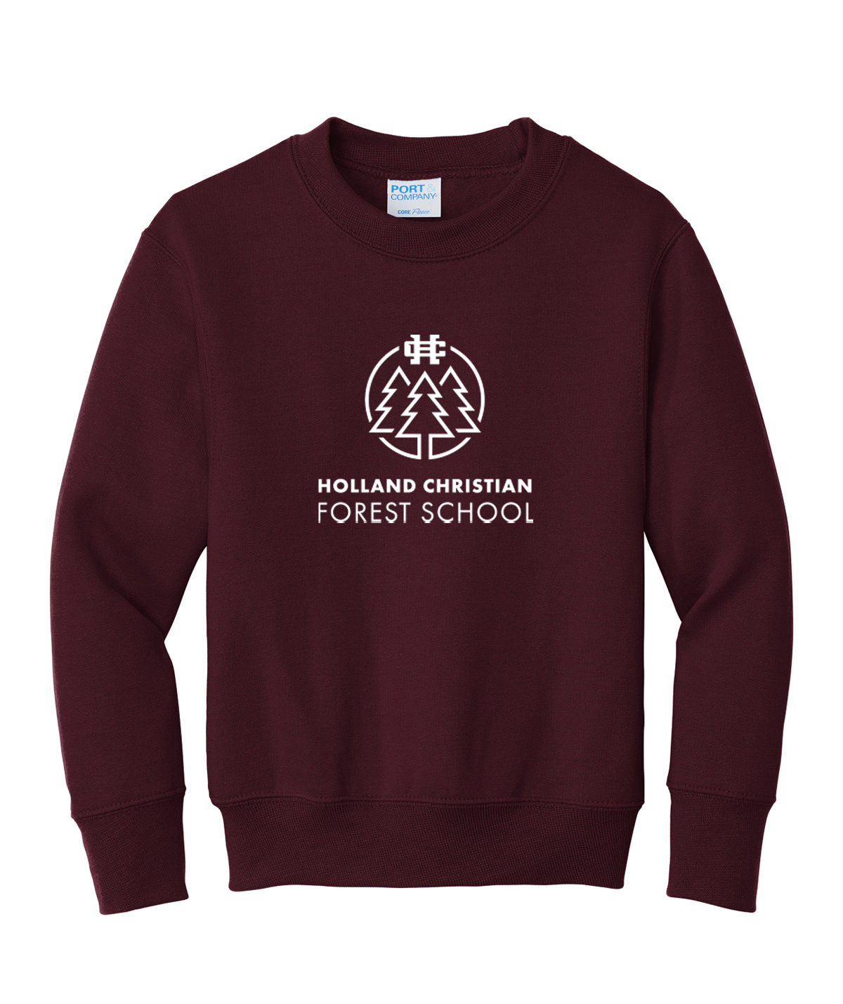 Holland Christian Forest School Youth Crewneck Sweatshirt